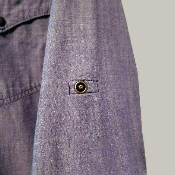 Timberland Mens Blue Long Sleeve Shirt - Picture 5 of 7